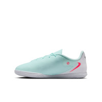 Nike Phantom GX Club II Zaalvoetbalschoenen (IN) Kids Mintgroen Wit Rood