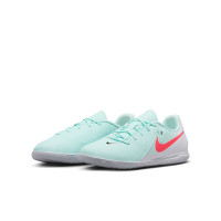 Nike Phantom GX Club II Zaalvoetbalschoenen (IN) Kids Mintgroen Wit Rood