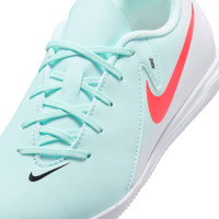 Nike Phantom GX Club II Zaalvoetbalschoenen (IN) Kids Mintgroen Wit Rood