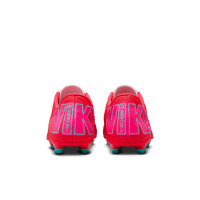 Nike Mercurial Vapor Club 16 Gras / Kunstgras Voetbalschoenen (MG) Rood Turquoise Roze