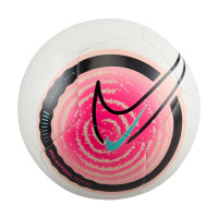 Nike Phantom Voetbal Maat 5 Wit Roze Lichtblauw Zwart
