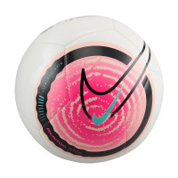 Nike Phantom Voetbal Maat 5 Wit Roze Lichtblauw Zwart