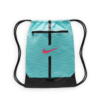 Nike Gymtas Academy Lichtblauw Zwart Roze
