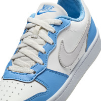 Nike Court Borough Low Recraft Sneakers Kids Wit Lichtblauw Lichtgrijs