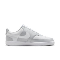 Nike Court Vision Sneakers Low Lichtgrijs Wit