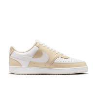 Nike Court Vision Sneakers Low Lichtbruin Wit