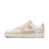 Nike Court Vision Sneakers Low Lichtbruin Wit