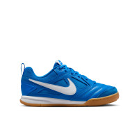Nike Gato (IN) Kids Blue White Brown Indoor Football Shoes