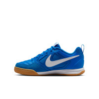 Nike Gato (IN) Kids Blue White Brown Indoor Football Shoes