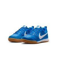 Nike Gato (IN) Kids Blue White Brown Indoor Football Shoes
