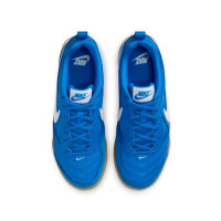 Nike Gato (IN) Kids Blue White Brown Indoor Football Shoes
