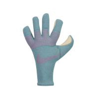 Nike Keeper Gloves Dynamic Fit Light Blue White Pink