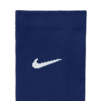 Nike Strike Short Football Socks Dark Blue White