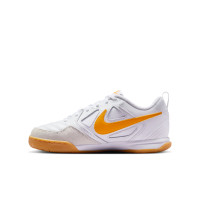 Nike Gato (IN) Kids Indoor Football Shoes White Gold Brown