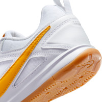 Nike Gato (IN) Kids Indoor Football Shoes White Gold Brown
