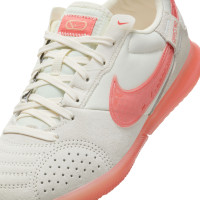 Nike Straatvoetbalschoenen Streetgato Kids Wit Lichtroze Oranje