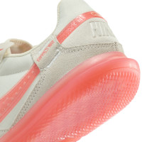 Nike Straatvoetbalschoenen Streetgato Kids Wit Lichtroze Oranje