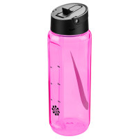 Nike TR Recharge Renew Straw Drinkfles 700ML Roze Zwart