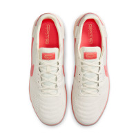 Nike Street Gato Straatvoetbalschoenen Wit Lichtroze Oranje