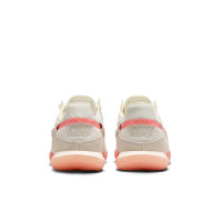 Nike Street Gato Straatvoetbalschoenen Wit Lichtroze Oranje