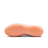 Nike Street Gato Straatvoetbalschoenen Wit Lichtroze Oranje