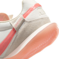 Nike Street Gato Straatvoetbalschoenen Wit Lichtroze Oranje