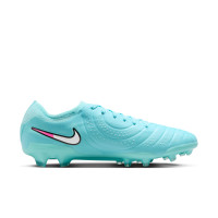 Nike Tiempo Legend Pro 10 Gras Voetbalschoenen (FG) Lichtblauw Wit Felroze