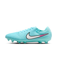 Nike Tiempo Legend Pro 10 Gras Voetbalschoenen (FG) Lichtblauw Wit Felroze