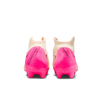 Nike Phantom Luna Academy II Grass/Artificial Grass Football Boots (MG) Salmon Pink Hot Pink Black
