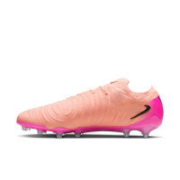 Nike Phantom GX Elite II Kunstgras Voetbalschoenen (AG) Zalmroze Felroze Zwart