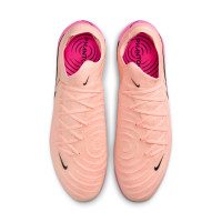 Nike Phantom GX Elite II Kunstgras Voetbalschoenen (AG) Zalmroze Felroze Zwart