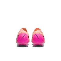 Nike Phantom GX Elite II Kunstgras Voetbalschoenen (AG) Zalmroze Felroze Zwart