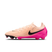 Nike Phantom GX Pro II Gras Football Boots (FG) Salmon Pink Hot Pink Black