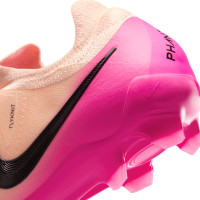 Nike Phantom GX Pro II Gras Football Boots (FG) Salmon Pink Hot Pink Black