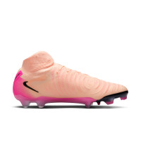Nike Phantom Luna Elite II Gras Football Boots (FG) Salmon Pink Hot Pink Black