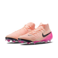 Nike Phantom Luna Elite II Gras Football Boots (FG) Salmon Pink Hot Pink Black