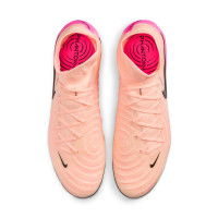 Nike Phantom Luna Elite II Gras Football Boots (FG) Salmon Pink Hot Pink Black