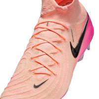 Nike Phantom Luna Elite II Gras Football Boots (FG) Salmon Pink Hot Pink Black