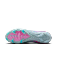 Nike Zoom Mercurial Superfly Elite 10 Grass Football Boots (FG) Light Blue Hot Pink