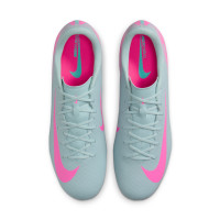 Nike Zoom Mercurial Vapor Academy 16 Gras / Kunstgras Voetbalschoenen (MG) Lichtblauw Felroze