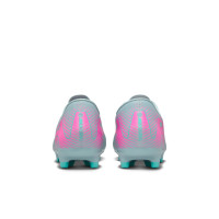 Nike Zoom Mercurial Vapor Academy 16 Gras / Kunstgras Voetbalschoenen (MG) Lichtblauw Felroze