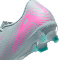 Nike Zoom Mercurial Vapor Academy 16 Gras / Kunstgras Voetbalschoenen (MG) Lichtblauw Felroze
