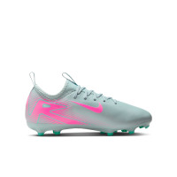 Nike Zoom Mercurial Vapor Academy 16 Gras / Kunstgras Voetbalschoenen (MG) Kids Lichtblauw Felroze