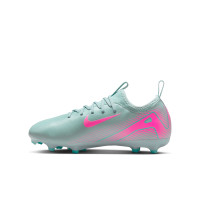 Nike Zoom Mercurial Vapor Academy 16 Gras / Kunstgras Voetbalschoenen (MG) Kids Lichtblauw Felroze