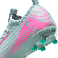 Nike Zoom Mercurial Vapor Academy 16 Gras / Kunstgras Voetbalschoenen (MG) Kids Lichtblauw Felroze