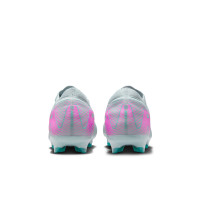 Nike Zoom Mercurial Vapor Pro 16 Gras Voetbalschoenen (FG) Lichtblauw Felroze