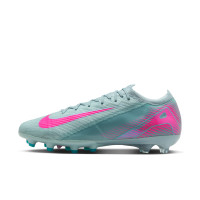 Nike Zoom Mercurial Vapor Elite 16 Artificial Grass Football Boots (AG) Light Blue Hot Pink