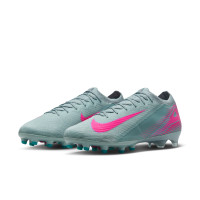 Nike Zoom Mercurial Vapor Elite 16 Artificial Grass Football Boots (AG) Light Blue Hot Pink