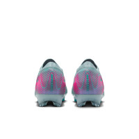 Nike Zoom Mercurial Vapor Elite 16 Artificial Grass Football Boots (AG) Light Blue Hot Pink