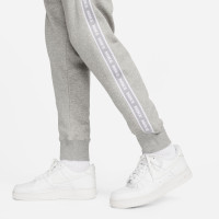 Nike Club Fleece Tracksuit Hooded Light Grey White